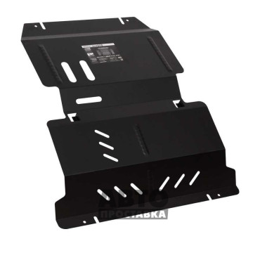 Bronex protecția motor, cutie de viteze, radiator, cutie de viteze pe puntea spate Mitsubishi L200 5 2019- facelift Standard