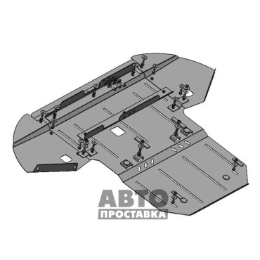 Bronex protecția motor, cutie de viteze, radiator Audi A8 D3 4E Premium