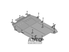Bronex protecția motor, cutie de viteze, radiator Peugeot 5008 Standard - фото товара в интернет магазине autoprostavka