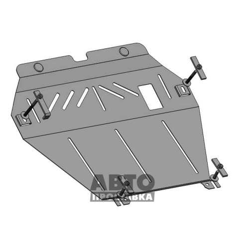 Bronex защита двигателя, КПП и радиатора Opel Combo C Standard фото 1