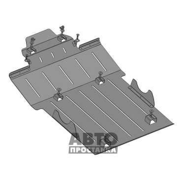 Bronex protecția motor, radiator, puntea fata Toyota Land Cruiser 300 2021- Premium