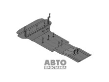 Bronex protecția carter Infiniti FX45, FX35 2003-2008 Standard - фото товара в интернет магазине autoprostavka