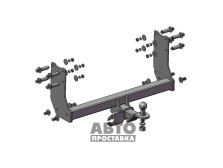 Dispozitiv de remorcare detașabil Inserție pătrată - Ford Transit La bord 2000-2006 - фото товара в интернет магазине autoprostavka