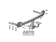 Dispozitiv de remorcare detașabil cu două șuruburi - Honda Civic 8 Hatchback Liftback - фото товара в интернет магазине autoprostavka
