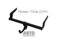Dispozitiv de remorcare detașabil cu două șuruburi - Nissan Tiida - фото товара в интернет магазине autoprostavka