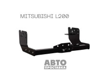 Dispozitiv de remorcare detașabil cu două șuruburi forjat pe placă - Mitsubishi L200 Europe - фото товара в интернет магазине autoprostavka
