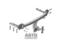 Dispozitiv de remorcare detașabil Inserție pătrată - Honda Civic 8 Hatchback Liftback - фото товара в интернет магазине autoprostavka