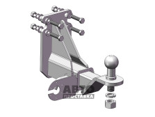 Cârlig de remorcare detașabil pentru standard american – UAZ Hunter 2003- - фото товара в интернет магазине autoprostavka