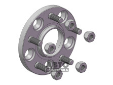 Distanțiere roți pentru Daihatsu 15 mm 5x114,3 dia 66,6 - фото товара в интернет магазине autoprostavka