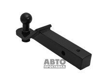 Cârlig remorcare 50x50 270 mm bilă negru Bronex - фото товара в интернет магазине autoprostavka