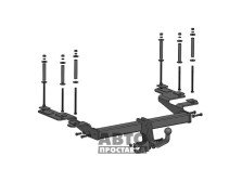Dispozitiv de remorcare detașabil cu două șuruburi - Opel Vectra C 2002-2008 - фото товара в интернет магазине autoprostavka