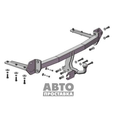 Dispozitiv de remorcare detașabil cu două șuruburi - Honda Civic 8 Hatchback Liftback
