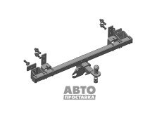 Dispozitiv de remorcare detașabil Inserție pătrată - Mitsubishi Delica Space Gear 1994-2007 - фото товара в интернет магазине autoprostavka