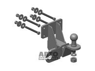 Dispozitiv de remorcare detașabil Inserție pătrată - Toyota Hilux pickup 2010-2015 - фото товара в интернет магазине autoprostavka