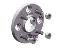 Проставки для вылета колес на Ford 15 мм 4x108 dia 63,4 (STUD12x1.5) - фото товара в интернет магазине autoprostavka