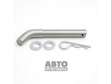 Știft de blocare pentru montarea cârligului de remorcare cu profil pătrat 50x50, zinc alb Bronex - фото товара в интернет магазине autoprostavka
